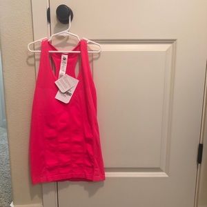 Fabletics pink work out tank top